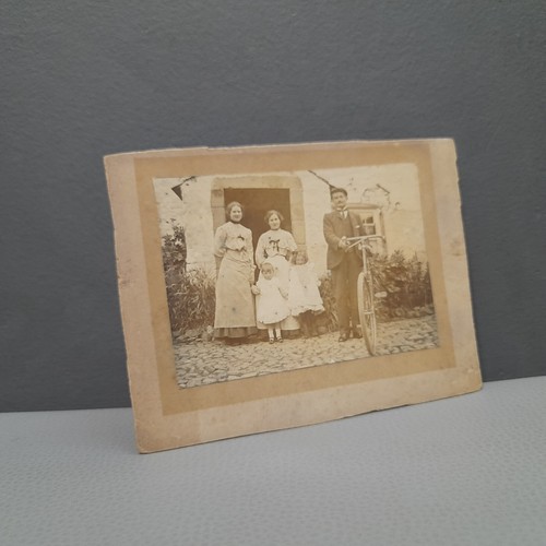 Vintage antique bicycle photo - antique,
