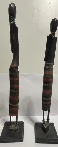 Vintage pair african hand - of,