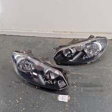 VW Golf MK6 Driver Passenger Side Front Headlight