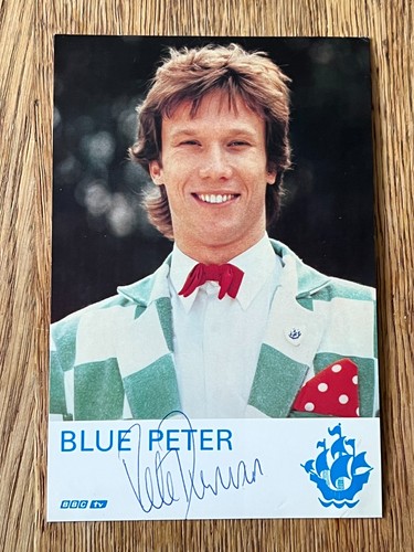 Hand signed blue - hand, peter"