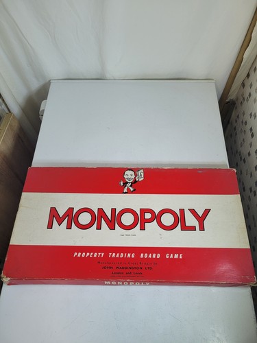 Monopoly board game vintage - board,