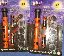 2 x Halloween projector Torch