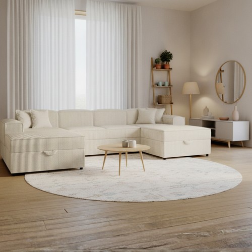 Santos shape corner sofa - u,