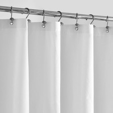 Stall Fabric Shower Curtain