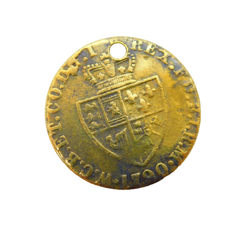 George iii novelty spade - george,
