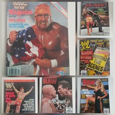 Wrestling Magazines BOOKS Posters - WWE WWF NWO ECW WCW