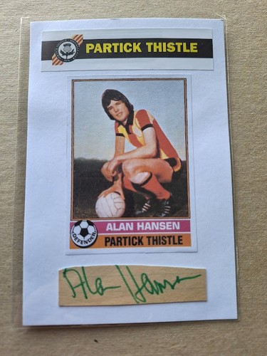 Alan hansen partick - partick, thistle