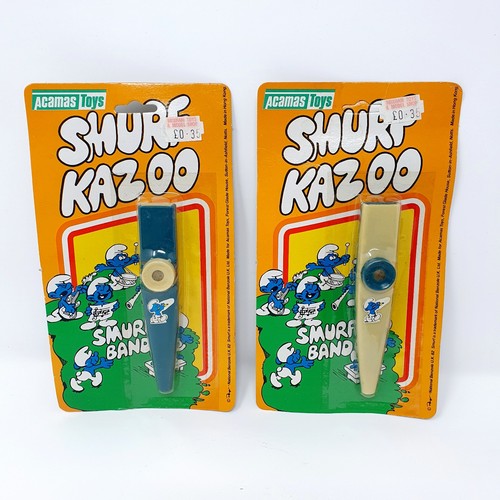 Smurf kazoo vintage 1982 - kazoo's,