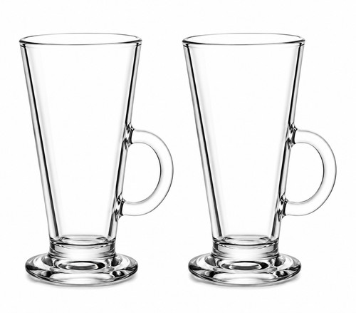 250ml latte glasses with - 2,