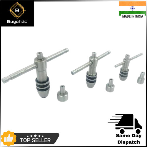 Guiding tap wrench with - guiding,