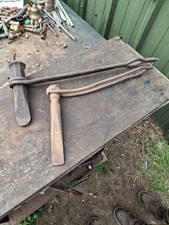 Old Vintage Black Smiths Tools