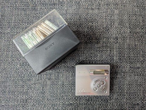 Sony mini disc - sony, recording