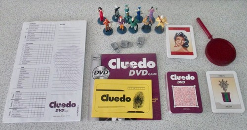 Cluedo dvd board game spare - cluedo,
