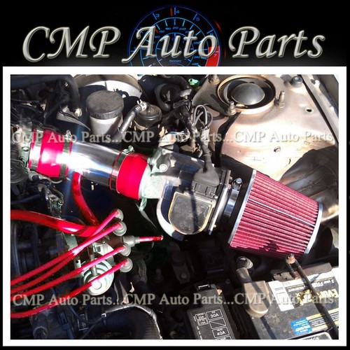 Red air intake kit fit - red,