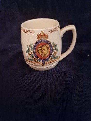 Antique 1937 coronation cup - antique,
