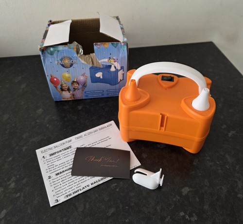 Electric air balloon pump - electric,