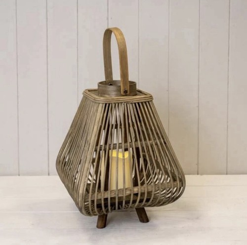 Small bamboo lantern with - small,