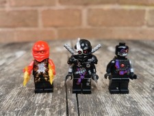 Lego general Cryptor minifigure Ninjago  figure & kai black suit