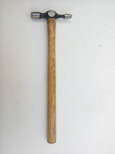 Vintage carpenters pin - pin, hammer