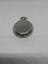 Men's Quartz Hunter Style Pocket Watch With Fancy Case