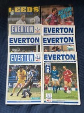 Everton F. C Programmes 1990 +