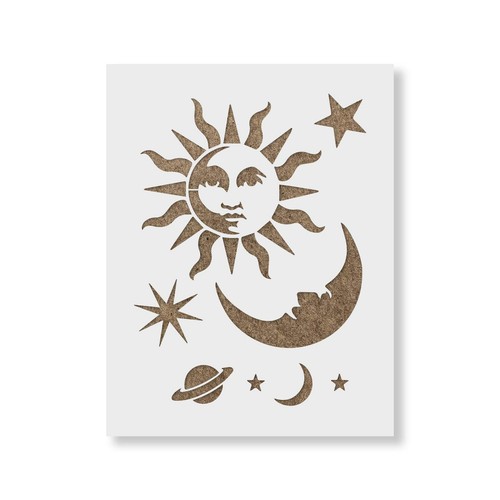Celestial sun and - celestial, moon