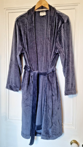 Next mens blue grey velour - next,