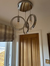 Yazia Polished Chrome Ceiling