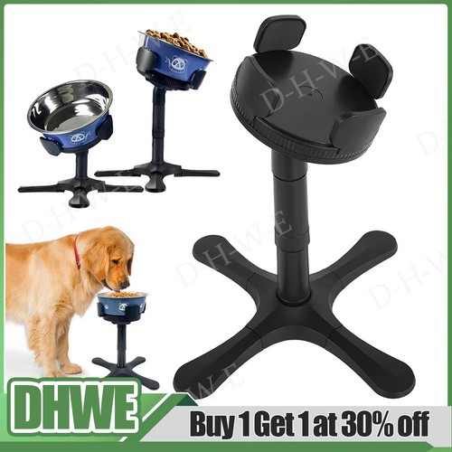 Single stand elevated dog bowl - single,
