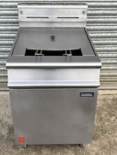 Natural Gas  Fryer Falcon Single Tank Twin Basket Free Standing / Commercial