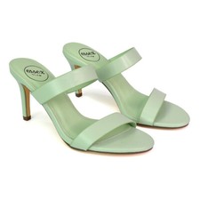 Womens Mid Low Heel Sandals