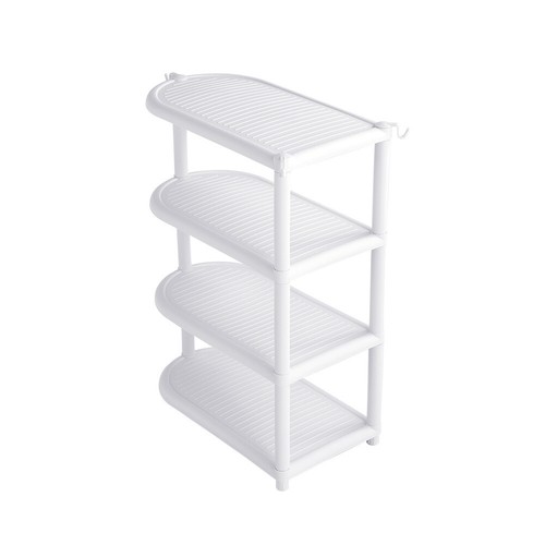Slim narrow tier shoe rack - tier,