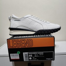 Dsquared2 Men's Leather Trainers Size 11 UK. (Authentic)