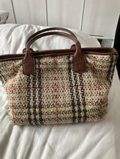 Vintage Burberry Check Handbag