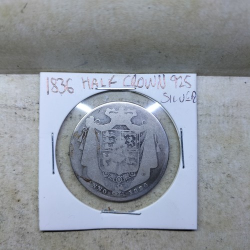 1836 half crown william iv - 1836,