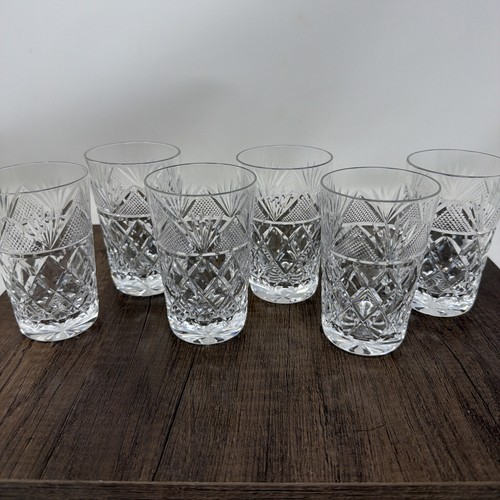 Webb corbett juice glasses - glasses,