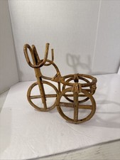 Vintage Bamboo Wicker Rattan