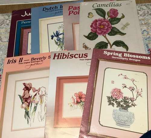 Flowers cross stitch - flowers, 7