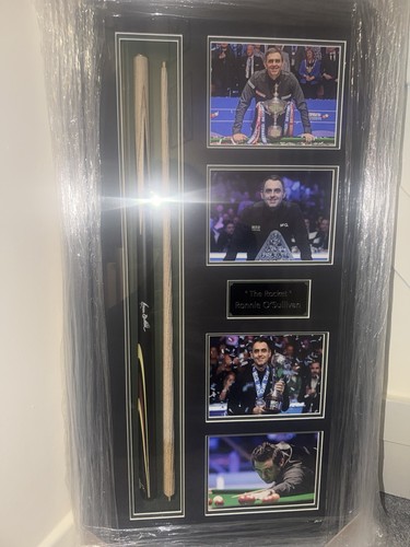 Ronnie sullivan signed - signed, cue