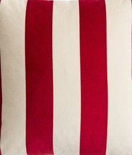 New Red+White Stripe Cushion