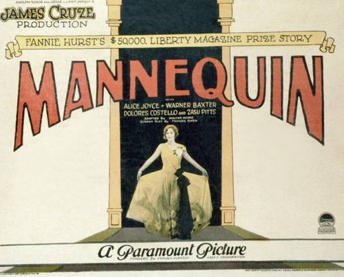 Old movie photo - photo, mannequin