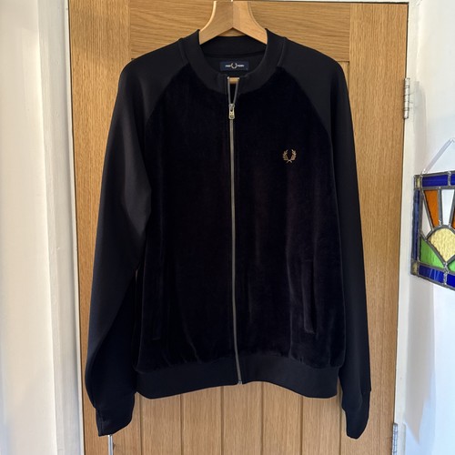 Fred perry velour - fred, bomber