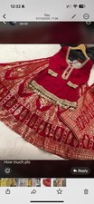 Hot red barsari - barsari, indian