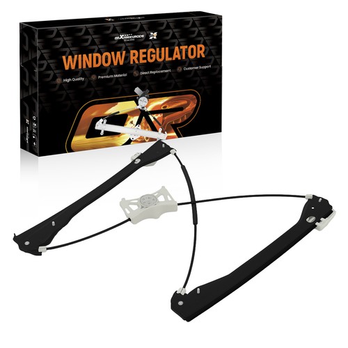 Front right driver side window - front,