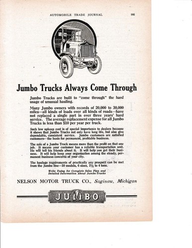 1921 jumbo truck - 1921,