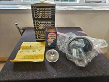 Black vintage 1980s Concord spotlight - including Osram reflector lamp bulb