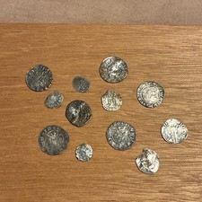 A Selection of 11 x UnResearched Silver Hammered Coins - Great Job Lot