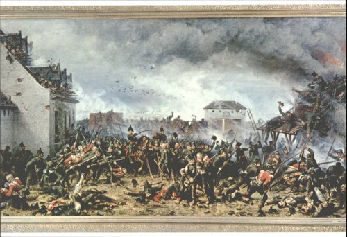 Battle haye sainte - of,