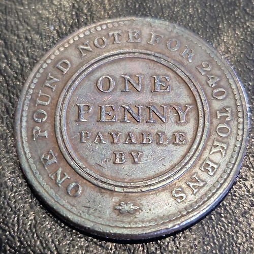 Conder token penny edward - conder,