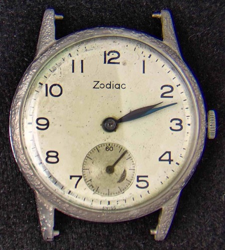 Zodiac ivory sub dial - zodiac, men's